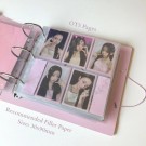 MeowCafe K-KEEP A5 Extra Wide 5-Pocket Binder Pages – 63×93mm (25 Pack) thumbnail