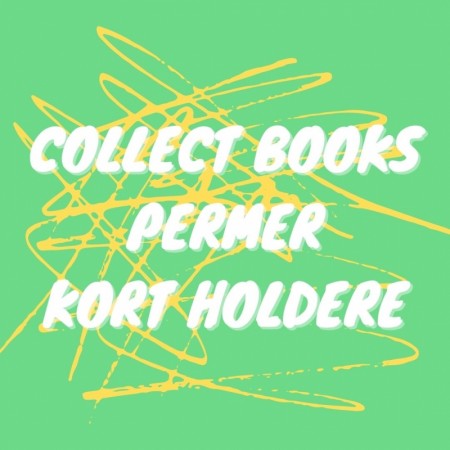 Collect Books/Permer/Kort Holdere