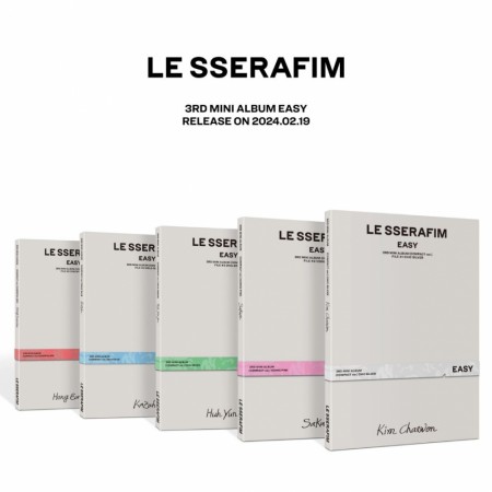 LE SSERAFIM - [EASY] 3rd Mini Album COMPACT Version