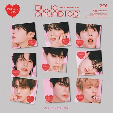 ZEROBASEONE – [BLUE PARADISE] The 5th Mini Album (Digipack Ver.)